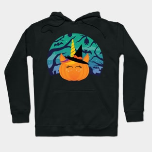 Pumpkin Unicorn Cute Hoodie